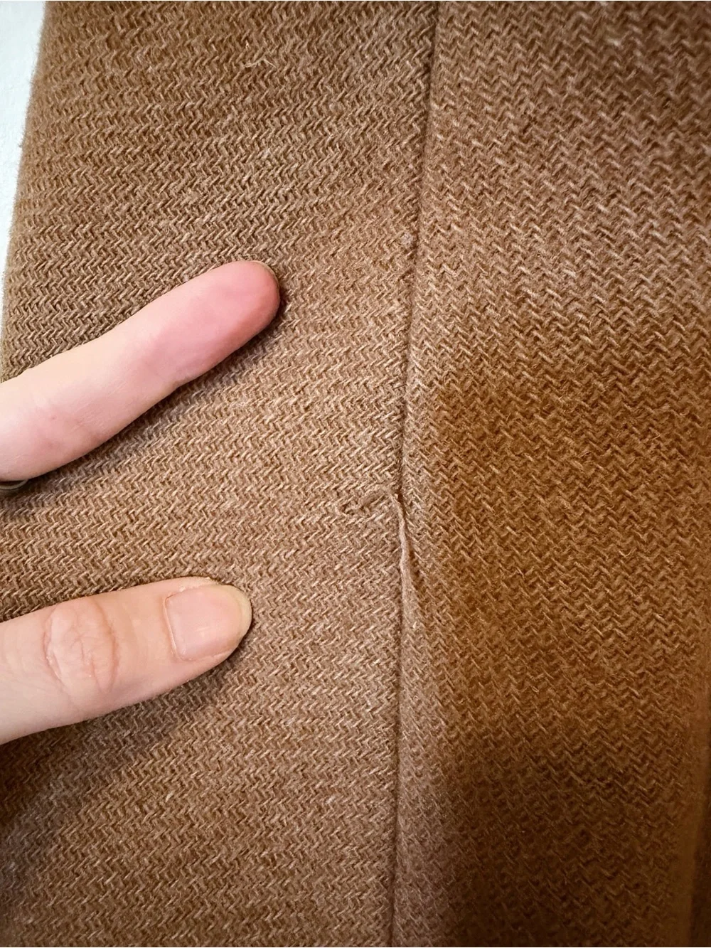 J.Crew Lodge Coat Italian Stadium-Cloth Wool - Size 6 - Picture 6 of 9